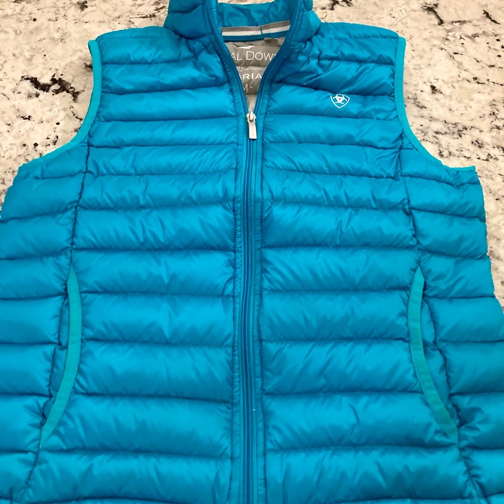 Ariat Teal Down vest